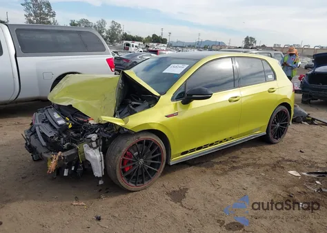 2023 Volkswagen Golf Gti 2.0T 40Th Anniversary Edition из США, поврежденный, VIN WVW8A7CD4PW168738